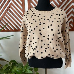 “Cheetah” sweater